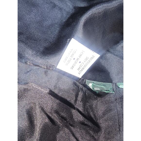 Sz 18W Ralph Lauren Women Houndstooth 100% WOOL Blend Blazer Equestrian - Picture 10 of 10